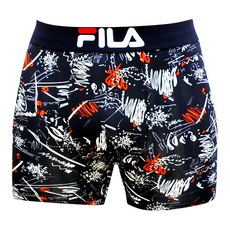 FILA 斐樂 男士涼感快乾抗菌平口內褲, 黑色, M
