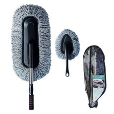 씨티알 차량용 극세사 먼지털이 세트, 1세트 1세트