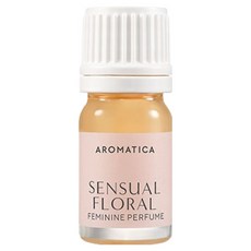 아로마티카 퓨어 앤 소프트 페미닌 퍼퓸 센슈얼플로럴, 5ml, 1개
