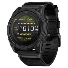 가민 택틱스 8 AMOLED 아웃도어 GPS 스마트 워치, 블랙, 3.56cm, GPS + 블루투스 블랙, 3.56cm, GPS + 블루투스