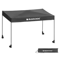 BLACK DOG 黑狗 手推車頂棚 附收納袋 黑色 單一尺寸 露營遮陽