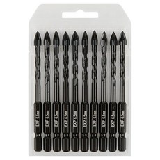 이엑스파워 만능드릴비트 6.5mm EMD-65S 10p 세트, 1세트, EMD-65S 10pcs 세트