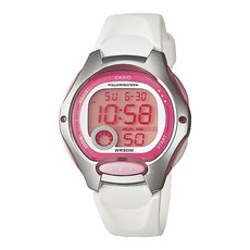 CASIO 卡西歐 手錶 LW-200-7A, 白色 + 粉紅色, 1支