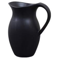 月鹽陶瓷酒瓶東東酒傳統酒酒瓶馬格利酒瓶 黑色 950ml, 1個