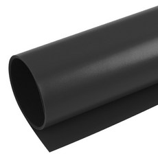 컴스마트 촬영 PVC 양면 무광 배경지 Black 80 x 154 cm, BS680, 1개