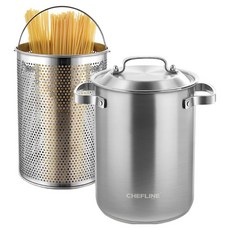 셰프라인 인덕션 304스테인레스 파스타냄비 4.3L CLHH-FP1A, 1개, 17cm