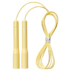 나리아 오피스 네온 줄넘기, 1개, 노랑 1개, 노랑