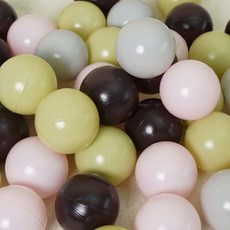 아하토이 킹콩 플레이 볼풀공 랜덤발송, 송이송이, 80개 송이송이, 80개