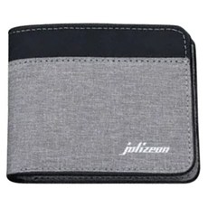理享家 帆布拼接撞色短夾 julizeon, 灰色, 短夾