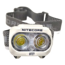 NITECORE 奈特科爾 PRO 2024新版 UT27 PRO 白色 800流明 168米 全能輕量頭燈, 1個