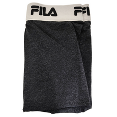 FILA 斐樂 男生涼感吸排平口褲 - 黑色，L (建議33-36腰)[效期可用], L(33~36腰)