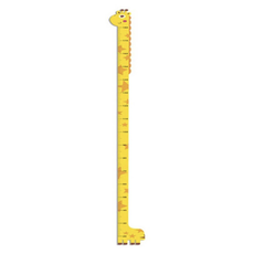 Elara身高貼紙身高計 180*13.8cm, 單品, 1個, 長頸鹿