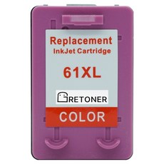 HP No.61XL CH564WA 호환 잉크 카트리지, 컬러, 1개