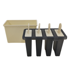 E.dot 北歐風冰棒模具, 12.5x8.5x5.7cm, 北歐米色, 北歐米, 1個