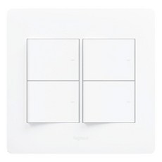 르그랑 타비앙 4구 스위치 Simple 화이트, 1개