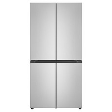 LG전자 [색상선택형] 디오스 오브제컬렉션 STEM 베이직 Fit Max 상냉장 하냉동 601L 4도어 냉장고 방문설치, M626SVV052S