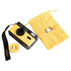 Kakao Friends Koreks Edition重複使用底片相機Chunshik+鏡頭蓋+收納袋+背帶組, 1組, 單品
