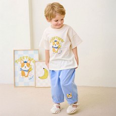mollimelli friends 兒童款Coco Together 8分室內服上下套裝