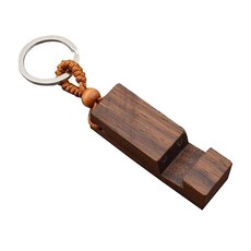 LifeShopping 原木手機支架鑰匙圈, 6cm, 2cm, 單一顏色, 1個