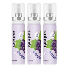 小麥購物 口腔噴霧 S374 葡萄 33g, 20ml, 3瓶