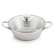 인덕션 더블더블유 통 3중 IH 스텐 누들 냄비 + 뚜껑 세트, 1세트, 26cm