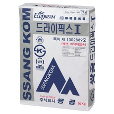 쌍곰 드라이픽스 I 20kg, 1개 1개