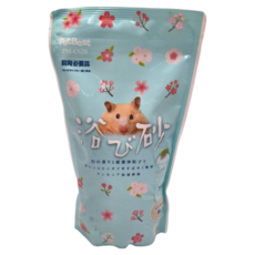 PetBest 幻之梅 CoCo 夫人香調 沐浴砂，適用於寵物鼠/龍貓等, 1kg, 1包