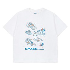베리클로젯 남아용 스페이스 X 반팔 티셔츠