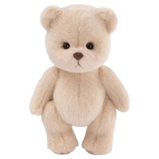 테디테일즈 레나베어 단모 인형 S + 쇼핑백, 밀크티, 1개, 20cm