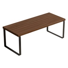 電腦螢幕墊高架 50x20x16.5cm 胡桃木/黑架 螢幕增高架 桌面收納架