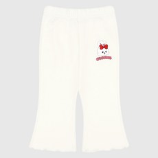 Milk Baby女童款兔子蝴蝶結喇叭緊身褲