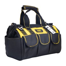 deLi 得力 工具系列 雙層工具包, 18吋 高密度牛津布 防水 防撕裂, 1個, 18吋(43 x 29 x 20cm)