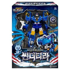 미니특공대 최강공룡 시즌7 썬더티라 로봇장난감, 블루, 1개 블루, 1개