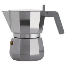 ALESSI 摩卡濃縮咖啡機 3C DC06/3, 銀, 1個