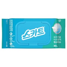 Scott 可麗舒 玻璃鏡子簡易快速清潔紙巾 30張, 1個