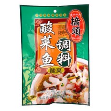 橋頭 酸菜魚用調味料 酸爽味 318g，道地川菜風味，湯頭濃郁，簡單方便，輕鬆享受烹飪樂趣, 1包