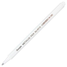 GuangNa 廣納 J&K製作菜單必備用品金屬筆 白色, 4個
