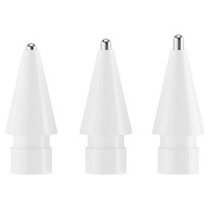 Yoitch Apple Pencil半永久替換筆尖 筆型+鉛筆型+自動鉛筆型組, 1組, 白色
