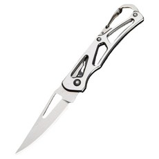 온트리 캠핑용 접이식 칼, 실버, 1개 실버, 1개