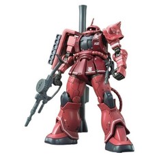 BANDAI HGTO 1/144 鋼彈 夏亞專用 薩克II 紅色彗星Ver. 模型,經典重現, 1盒