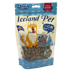 Icelandpet 冰島伙伴 全原肉乾鮮一口酥 小顆粒,100g,白身魚+鯡魚, 寵物零食, 1包, 白身魚 + 鯡魚塊