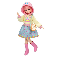 TAKARA TOMY Licca 莉卡娃娃 星之卡比莉卡, 混合顏色, 可愛造型, 配件豐富, 1盒