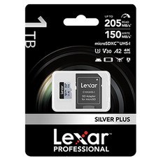 Lexar 雷克沙 Micro SD卡 銀色Plus, 1TB