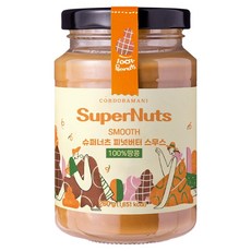 슈퍼너츠 피넛버터 스무스, 260g, 1개