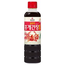 몽고간장 깊은맛 홍게간장 소스, 1개, 500ml
