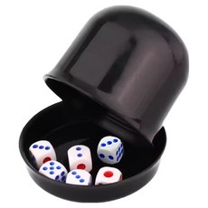 管家聚會骰子遊戲組, 1套, 黑色