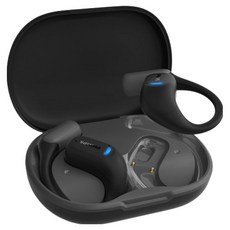 필립스 Hi-Fi ENC 노이즈캔슬링 무선 오픈 귀걸이형 블루투스 5.4 이어폰, TAA6709, 다크그레이 TAA6709, 다크그레이