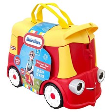 little tikes 小泰克 2in1整理箱行李箱玩具車 18L, 1個, 混色