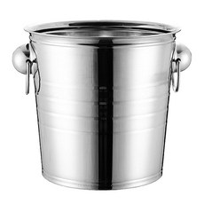 無品牌 不鏽鋼大開口保冰桶 3L 單一顏色 保冷桶 冰塊桶, 1個