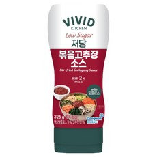 VIVID KITCHEN 低糖炒辣椒醬, 325克, 1個